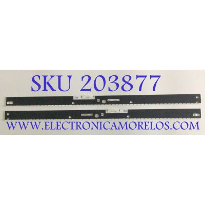 KIT DE LEDS PARA TV SAMSUNG (2 PZ) / NUMERO DE PARTE BN96-40316A / 40317A / 40316A / 40317A / 30011S / MODELO LH43PMHPBGA/GO